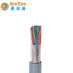 Wholesale Indoor Telephone Cable 24Awg 26Awg PVC Jacket Bare Copper/CCA Conductor Communication Cable 100 Pair Type Drop Wire from china suppliers