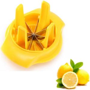 Wholesale Plastic Metal Lemon Cutter Custom Color , 3.5 Inch Lime Wedge Cutter For Home from china suppliers