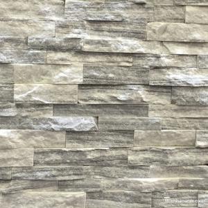 China Cultured Marble Stone Natural stone Cloudy Grey Marble Culture Stone, Ledge Panel WSM-011 on sale