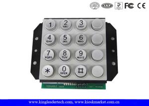 Wholesale Vending System Numeric Keypads 10 Pin With 16 Round Full Travel Keys from china suppliers