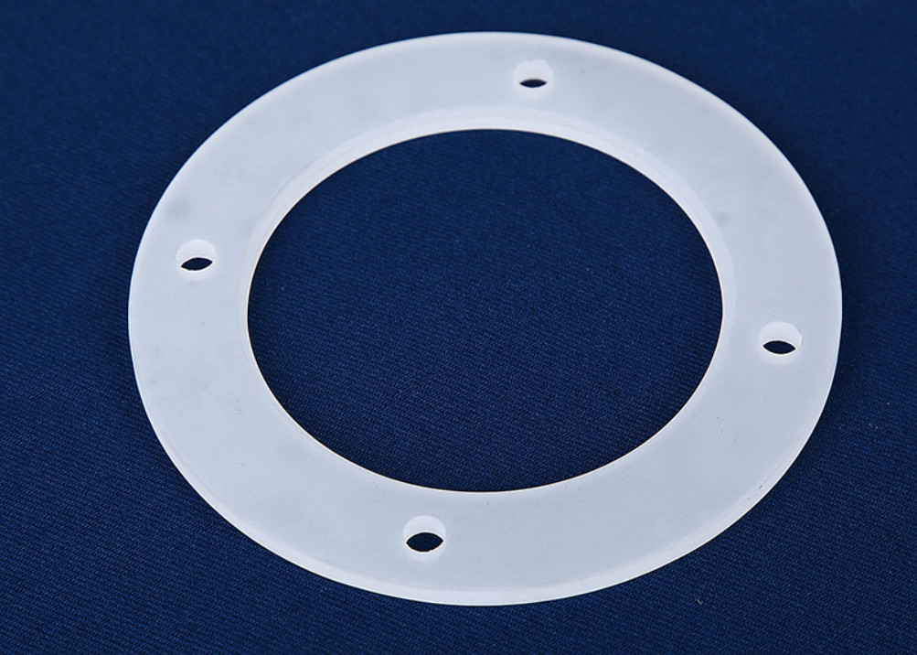 Slotted Perforated Quartz Flange Ring AR Coating