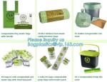 Biodegradable Plastic Bag Compostable Plastic T-shirt bag, compostable
