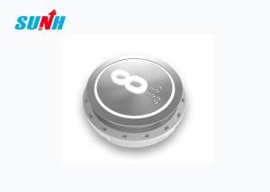China Blind Elevator Floor Buttons , White / Orange Light Elevator Up And Down Buttons on sale