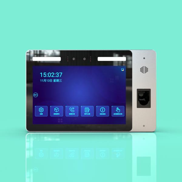 JP1110 Horizontal Wall-Mounted Finger Vein & Face Recognition 10.1-inch