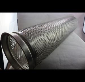 Wholesale Thickness 20-50 MM Perforated Exhaust Pipe Galvanized Steel Custom Length from china suppliers