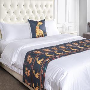 Wholesale Polyester Jacquard Hotel King Size Bed Runner With Cushion Covers from china suppliers