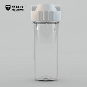Wholesale 10 Transparent Bottle Water Purifier Accessories 2 Points Explosion Proof Water Purifier Filter Shell from china suppliers