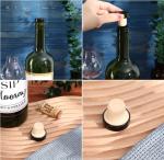 Laser Engraving Logo Spirit Bottle 50cl Cork Bottle Stopper for Eco Friendly