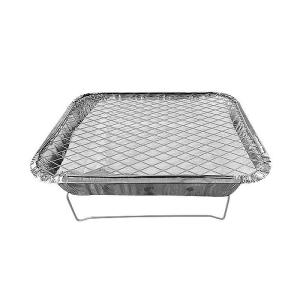 Wholesale Disposable BBQ Grill Wire Mesh Disposable Grill Roaster With Bamboo Charcoal from china suppliers