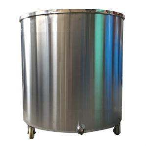 Wholesale Safe 100L 200L 500L 1000L 1500L 2000L Stainless Steel Movable Chemical Storage Tank Equipment with Wheels from china suppliers