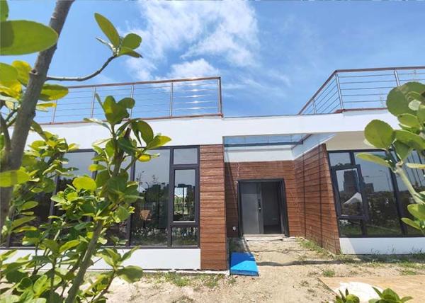 Modern Prefab Homes With Light Gauge Steel Framing Systems Wooden Bungalow For