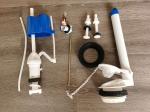 Adjustable Filling Valve And Flapper Flush Valve Toilet Cistern Fittings