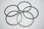 BRT Nylon Hydraulic Gasket Seal 45 X 60 X 3 Black Hydraulic Rubber Seal