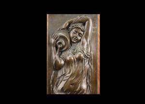 Wholesale Fine Rare Bronze Relief Wall Art , High Relief Sculpture Contemporary Style from china suppliers