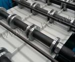 Forge Steel Roof Panel Roll Forming Machinery 0.8mm 22 Stations