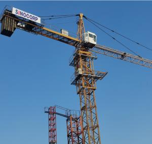 Wholesale 75m Jib Hammer Head Tower Crane 25 Ton from china suppliers