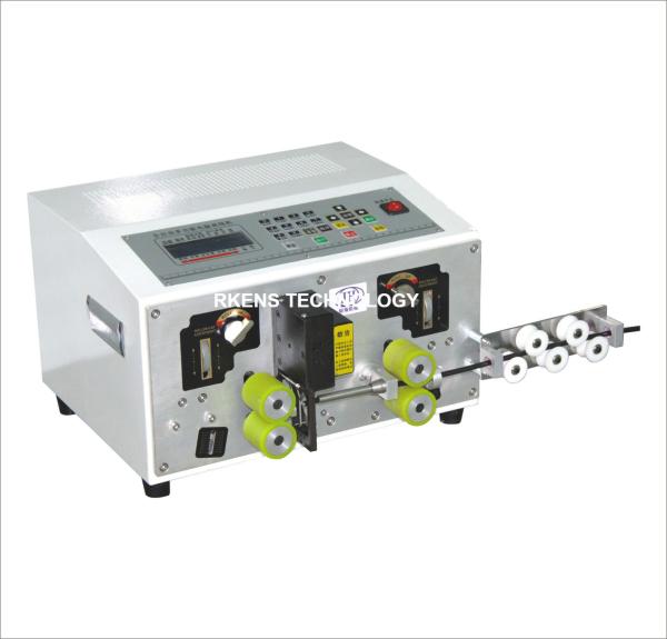 High Accuracy Wire Cutting And Stripping Machine Stable Flat Cable Stripping