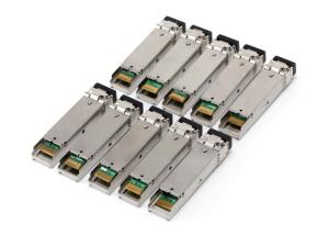 Wholesale DWDM SFP Optical LC Transceiver For Gigabit Ethernet 1530.33nm - 1561.42nm from china suppliers