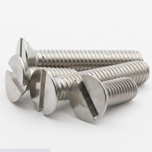 Wholesale Slotted Countersunk CSK Flat Head Machine Screw DIN963 Countersunk from china suppliers