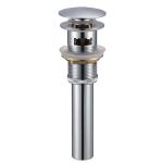 Brass Bathroom Sink Drain Fittings Pop Up Stopper 1 1/4"