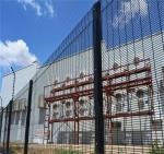 358 Powder coated and galvanized High security prison mesh fencing anti climb