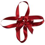 Customized Polyester Satin Ribbon Flowers For Party Decoration