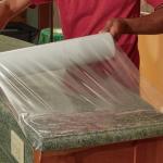 Transparent Granite Countertop Protector Marble Floor PE Protect Film Hardwood