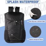 HIKING BACKPACK, WATERPROOF AND WEAR-RESISTANT LIGHTWEIGHT BACKPACK PACKABLE