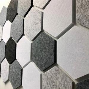 Wholesale Self Adhesive 9mm Felt Acoustic Panels Wall Art Decorative Soft Soundproof from china suppliers