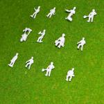 HO scale 1:87 Train Railway Workers Figures Unpainted Little People Model