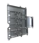 Gray Communication Device Parts , Precision Essential Electronic Components