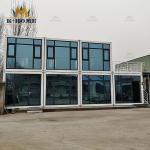 Lunxy Modern Design Mobile Modular Portable Construction Office