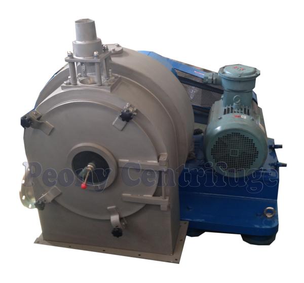 PWC Pusher Centrifuge / Spiral Discharging Filtrating Equipment For Suspension