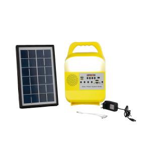 Wholesale OEM Yellow 6000mah Portable Solar Camping Light For Gardens from china suppliers