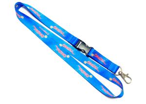 Wholesale Heat Transfer Color Dye Sublimation Lanyards Custom Printed with Safety Buckle from china suppliers