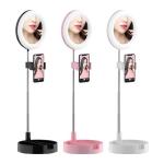 White Warm 10cm 6000k Photography Led Selfie Ring Light