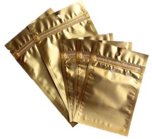 Wholesale Foil bags, Semi-Clear Window Hang-Hole Stand-Up K Pouch, Aluminum Packaging Bags Laser K Stand Up Resealable Pouches Wit from china suppliers