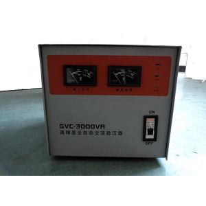 Wholesale 3 KVA SVC 110V / 220V IP20 Indoor Single Phase Voltage Stabilizer 50Hz / 60Hz from china suppliers