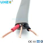 Flat Wire PVC Insulated 2X2.5mm2 X1.5mm2 Twin and Earth Cable for Electrical