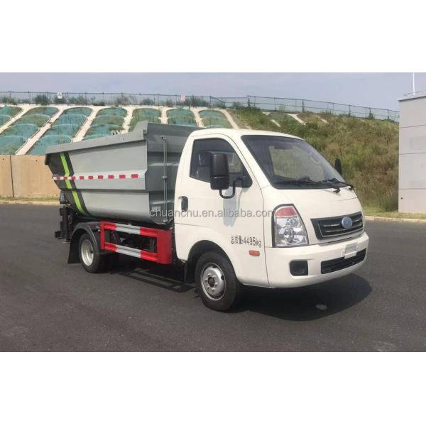 Pure Electric Self-Loading Garbage Truck Meeting the Demands of Custom's Requirements for Waste Management