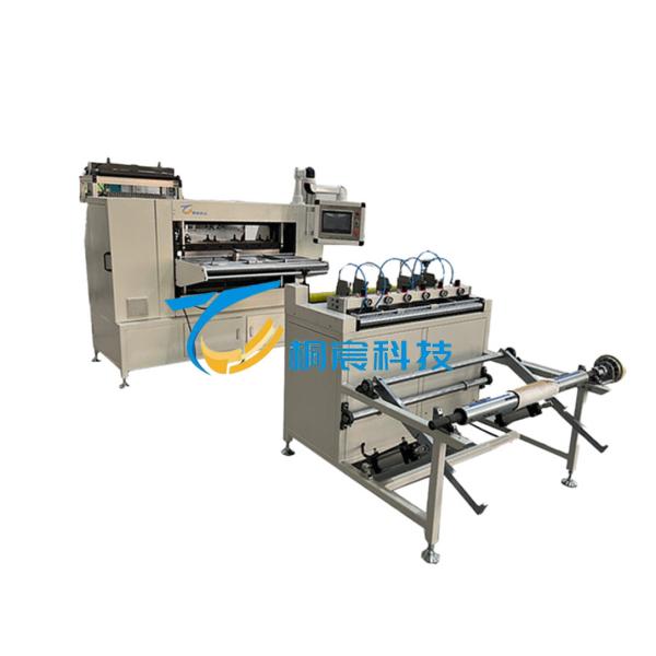 High Precision Filter Paper Folding Machine 220V / 380V Paper Folding Machine For Air Filter Materials