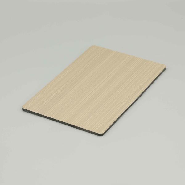 PVDF Grey Wood Wooden Aluminum Composite Panel External Fachade Alum Composite