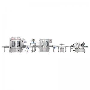 Wholesale Full Automatic Liquid Pesticide Bottling Line with Bottle Washer Filler and Capper from china suppliers