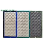 STC 17-27dB Square Edge Sound Barrier for Highway Noise Reduction at Constructio
