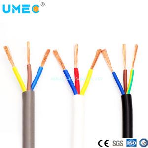 Wholesale Underground Insulated Electric Round Cable with Flexible Wire Rvv and PVC Sheathed from china suppliers