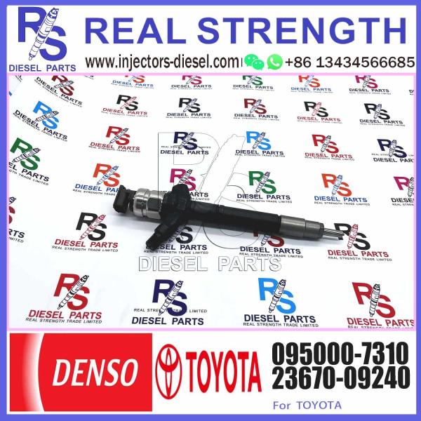 Plastic Common Rail 095000-7300 095000-7310 For Toyota- Denso Injector 095000
