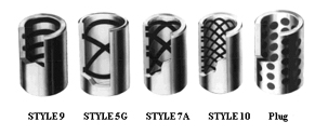 graphite plugged bronze bushing