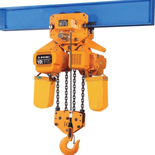Industrial Electric Power 2 Ton Chain Hoist Equipment Light Duty