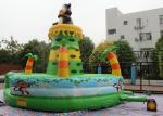 Commercial Grade Inflatable Rock Climbing Wall / Monkey Jungle Inflatable