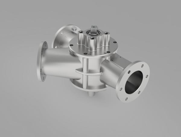 Self Cleaning Mechanism Auto Diverter Valve For Industrial Commercial Applicatio
